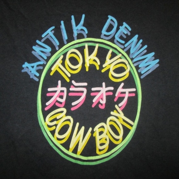 y2k nwot mens tokyo cowboy antik denim shirt medium - Picture 1 of 3